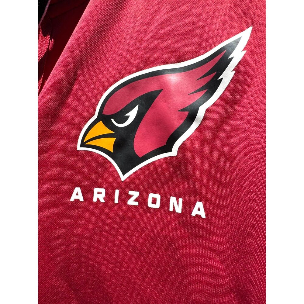 Arizona Cardinals Full-Zipped Hoodie Jacket Mens Size XL